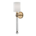Hudson Valley Canada - One Light Wall Sconce - Gordon - Aged Brass- Union Lighting Luminaires Decor