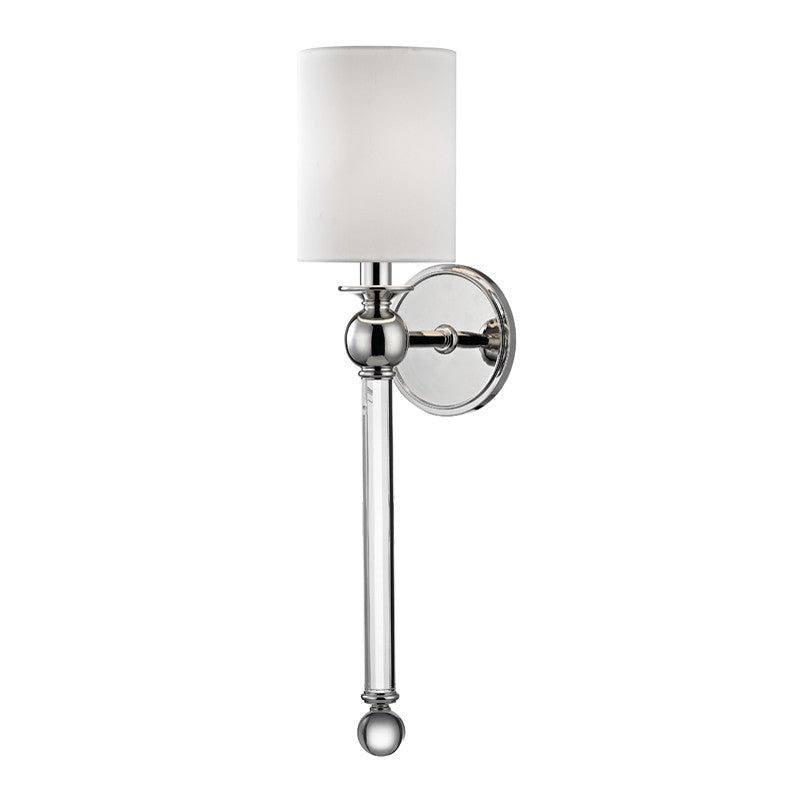 Hudson Valley Canada - One Light Wall Sconce - Gordon - Polished Nickel- Union Lighting Luminaires Decor