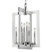 Hudson Valley Canada - Eight Light Pendant - Wellington - Polished Nickel- Union Lighting Luminaires Decor