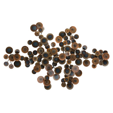 Arteriors - Wall Sculpture - Rizzo - Rusted Burnt Iron- Union Lighting Luminaires Decor