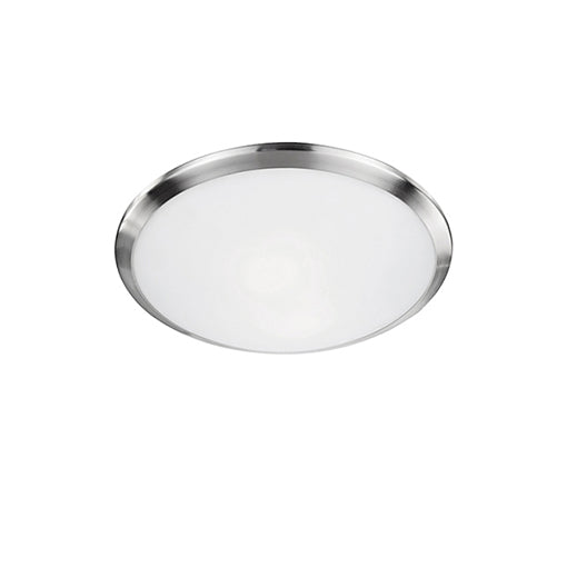 Kuzco Canada - One Light Flush Mount - Malta - Brushed Nickel- Union Lighting Luminaires Decor