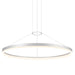 Sonneman - LED Pendant - Corona - Bright Satin Aluminum- Union Lighting Luminaires Decor