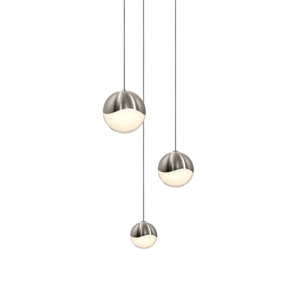 Sonneman - LED Pendant - Grapes - Satin Nickel- Union Lighting Luminaires Decor