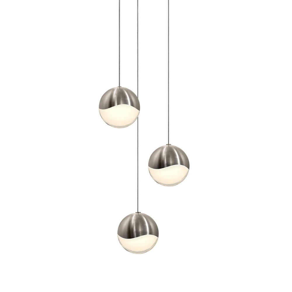 Sonneman - LED Pendant - Grapes - Satin Nickel- Union Lighting Luminaires Decor