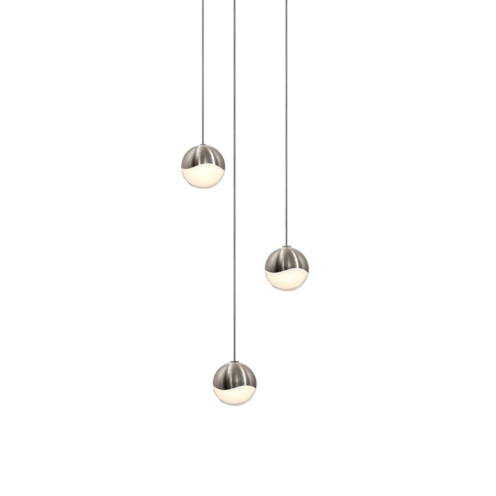 Sonneman - LED Pendant - Grapes - Satin Nickel- Union Lighting Luminaires Decor