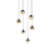 Sonneman - LED Pendant - Grapes - Polished Chrome- Union Lighting Luminaires Decor