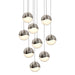Sonneman - LED Pendant - Grapes - Satin Nickel- Union Lighting Luminaires Decor