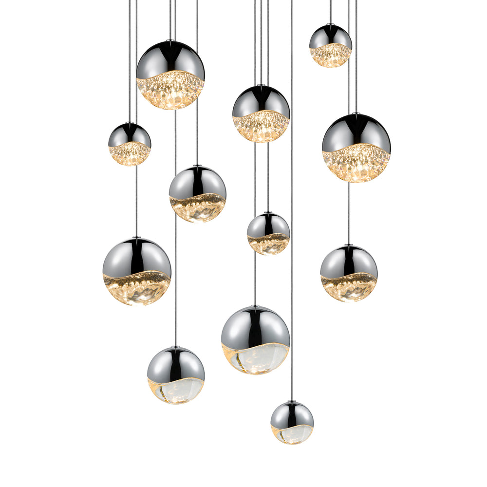 Sonneman - LED Pendant - Grapes - Polished Chrome- Union Lighting Luminaires Decor