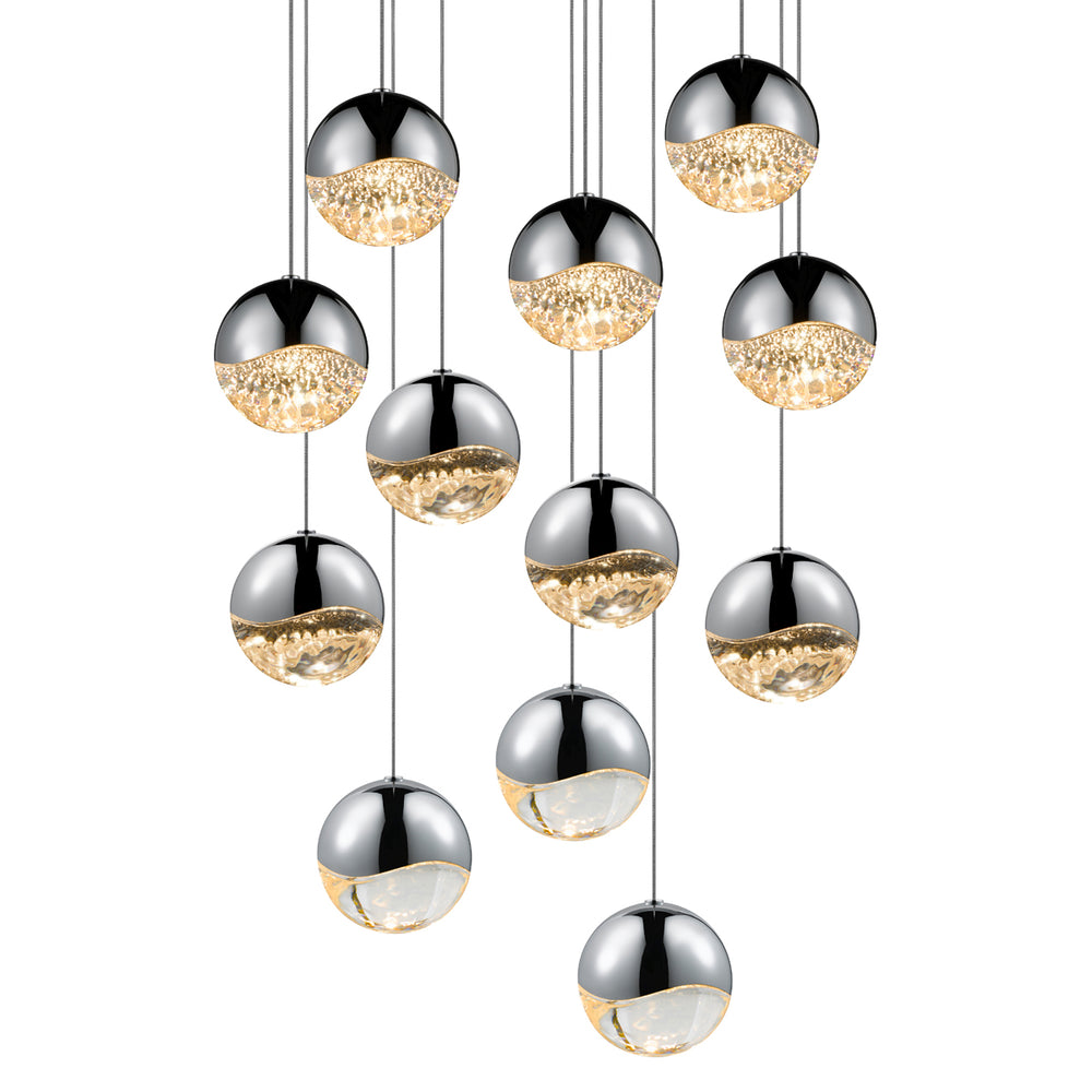 Sonneman - LED Pendant - Grapes - Polished Chrome- Union Lighting Luminaires Decor