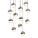 Sonneman - LED Pendant - Grapes - Satin Nickel- Union Lighting Luminaires Decor