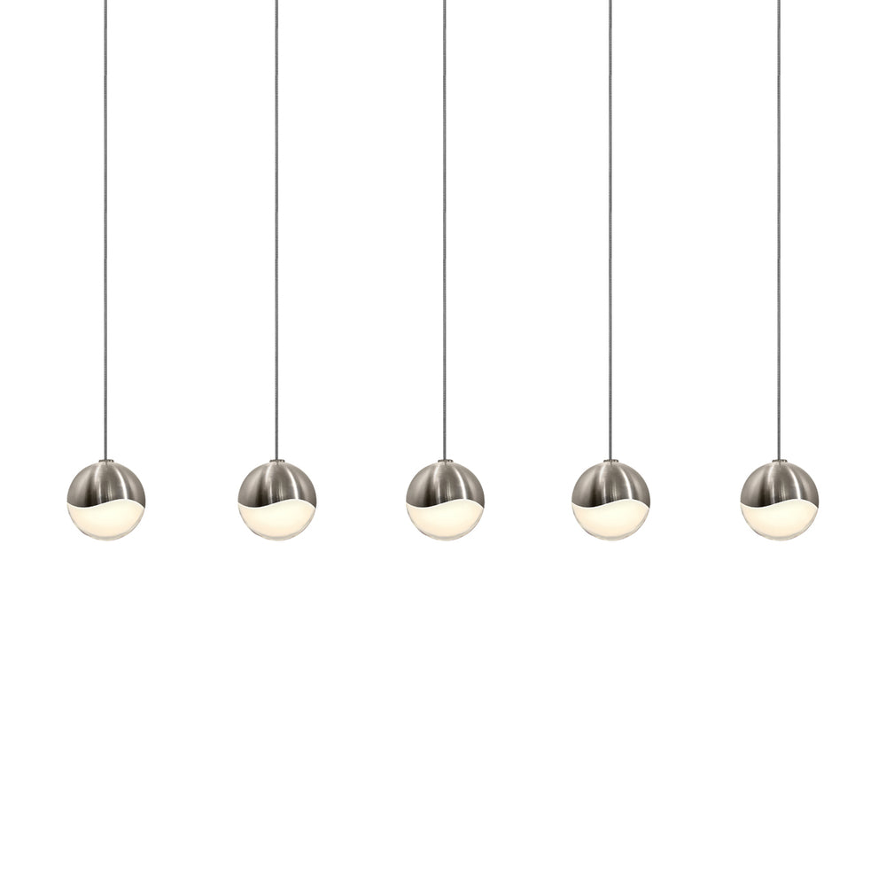 Sonneman - LED Pendant - Grapes - Satin Nickel- Union Lighting Luminaires Decor