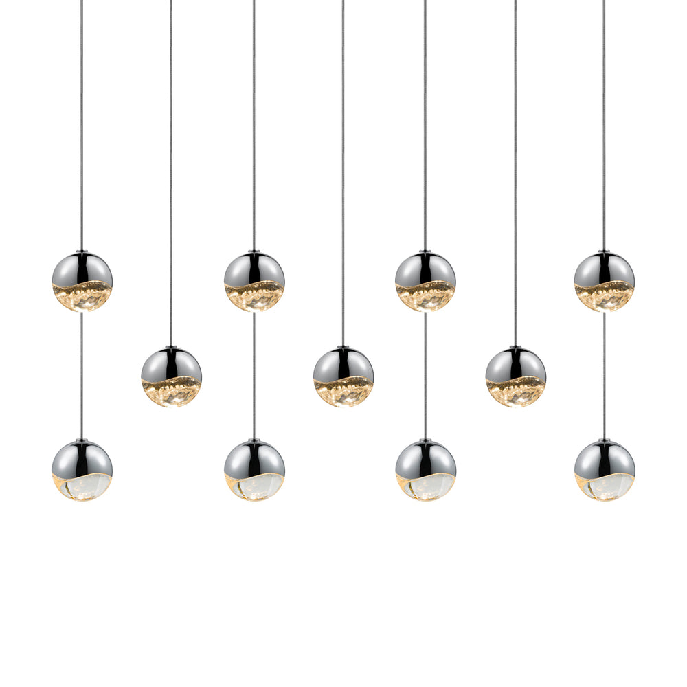 Sonneman - LED Pendant - Grapes - Polished Chrome- Union Lighting Luminaires Decor
