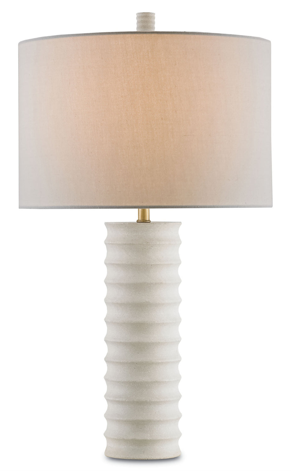 Currey and Company - One Light Table Lamp - Snowdrop - Natural- Union Lighting Luminaires Decor
