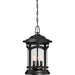 Quoizel - Three Light Outdoor Hanging Lantern - Marblehead - Mystic Black- Union Lighting Luminaires Decor