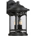 Quoizel - Three Light Outdoor Wall Lantern - Marblehead - Mystic Black- Union Lighting Luminaires Decor
