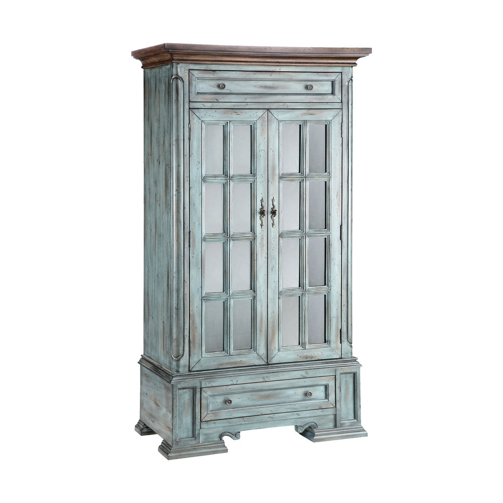 ELK Home - Cabinet - Hartford - Aged Blue- Union Lighting Luminaires Decor