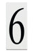 Kichler Canada - Number 6 Panel - Accessory - White Material- Union Lighting Luminaires Decor