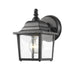 Z-Lite Canada - One Light Outdoor Wall Light - Waterdown - Black- Union Lighting Luminaires Decor