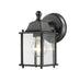 Z-Lite Canada - One Light Outdoor Wall Light - Waterdown - Black- Union Lighting Luminaires Decor