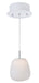 ET2 - LED Pendant - Puffs - White- Union Lighting Luminaires Decor
