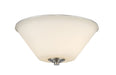 Z-Lite Canada - Two Light Flush Mount - Jarra - Brushed Nickel- Union Lighting Luminaires Decor