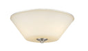 Z-Lite Canada - Three Light Flush Mount - Jarra - Brushed Nickel- Union Lighting Luminaires Decor