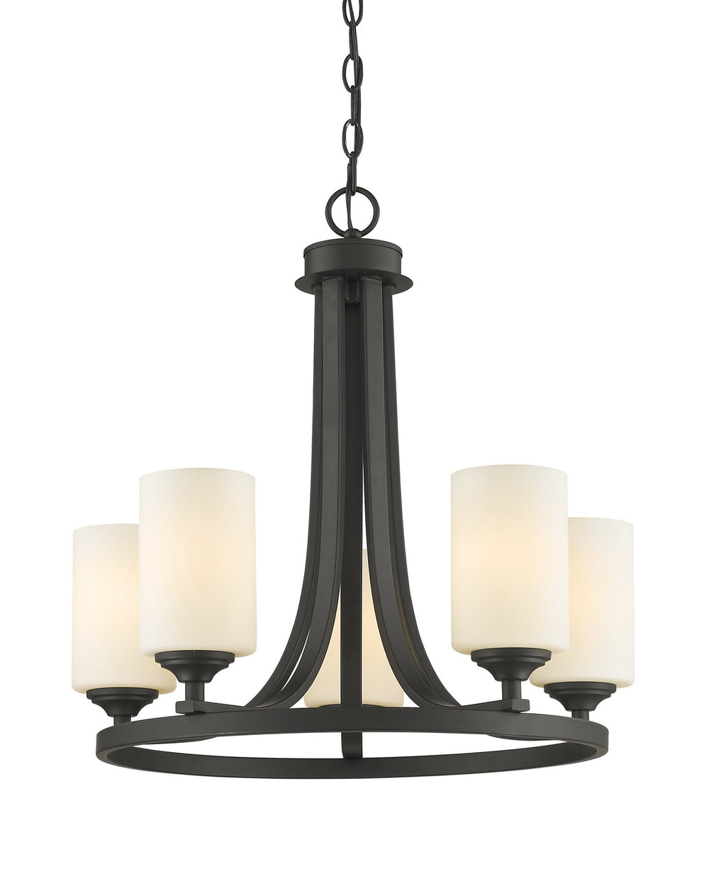Z-Lite Canada - Five Light Chandelier - Bordeaux — Union Lighting