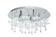 Eglo Canada - Five Light Ceiling Mount - Ocondo - Chrome- Union Lighting Luminaires Decor
