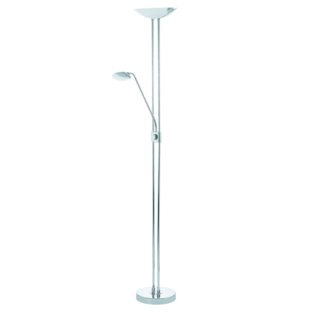 Eglo Canada - LED Floor Lamp - Baya Led - Chrome- Union Lighting Luminaires Decor