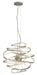 Corbett Lighting - LED Chandelier - Calligraphy - Silver Leaf Polished Stainless- Union Lighting Luminaires Decor