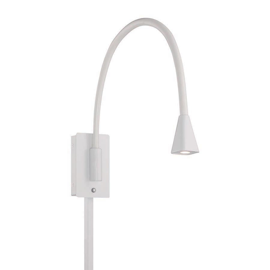 W.A.C. Canada - LED Swing Arm Wall Lamp - Stretch - White- Union Lighting Luminaires Decor