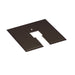 W.A.C. Canada - Canopy Plate for Junction Box - 120V Track - Dark Bronze- Union Lighting Luminaires Decor