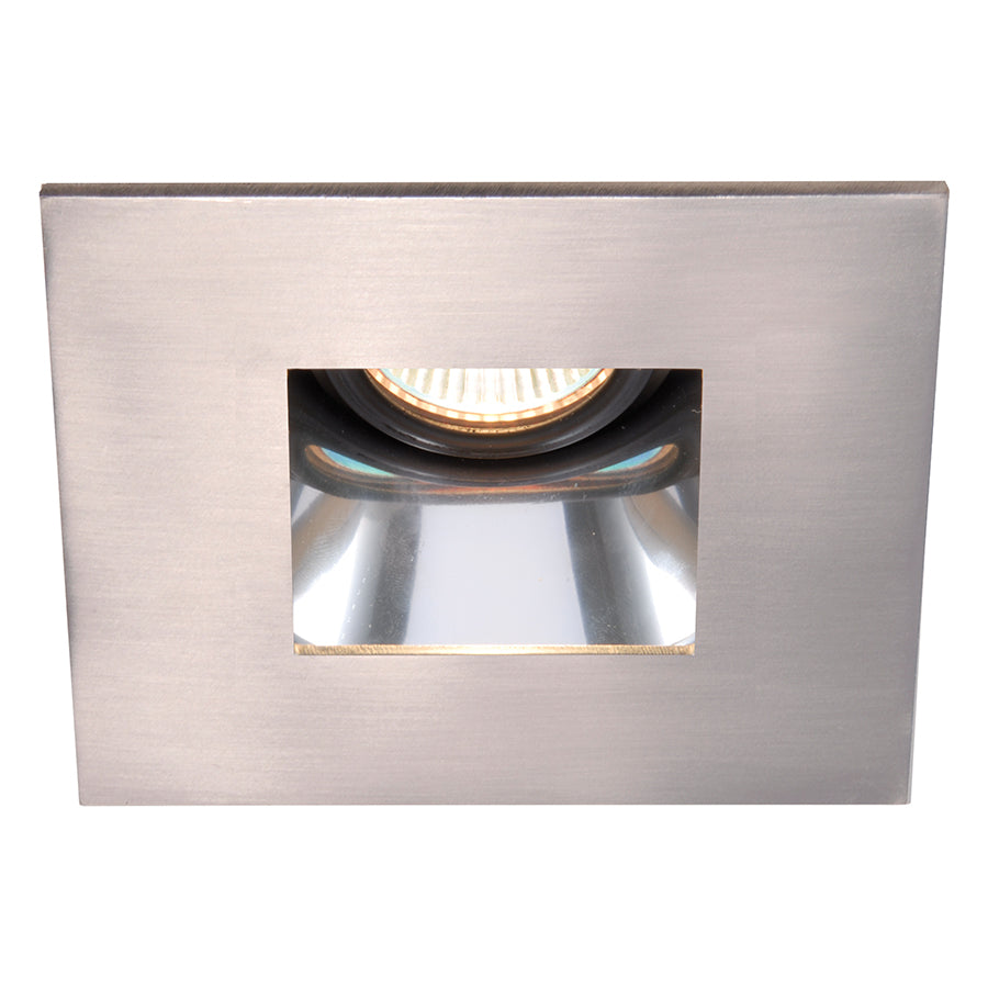 W.A.C. Canada - 4in Adjustable Open Reflector Trim - 4" Low Voltage - Specular Clear/Brushed Nickel- Union Lighting Luminaires Decor