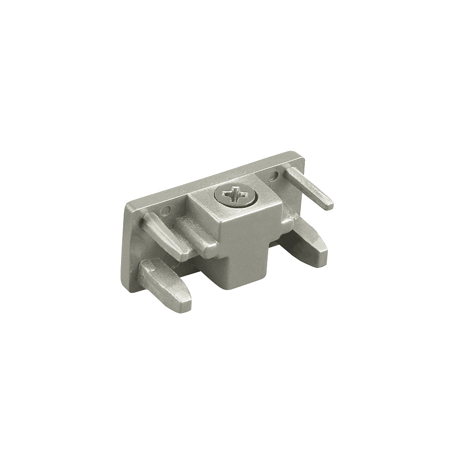 W.A.C. Canada - End Cap - L Track - Brushed Nickel- Union Lighting Luminaires Decor