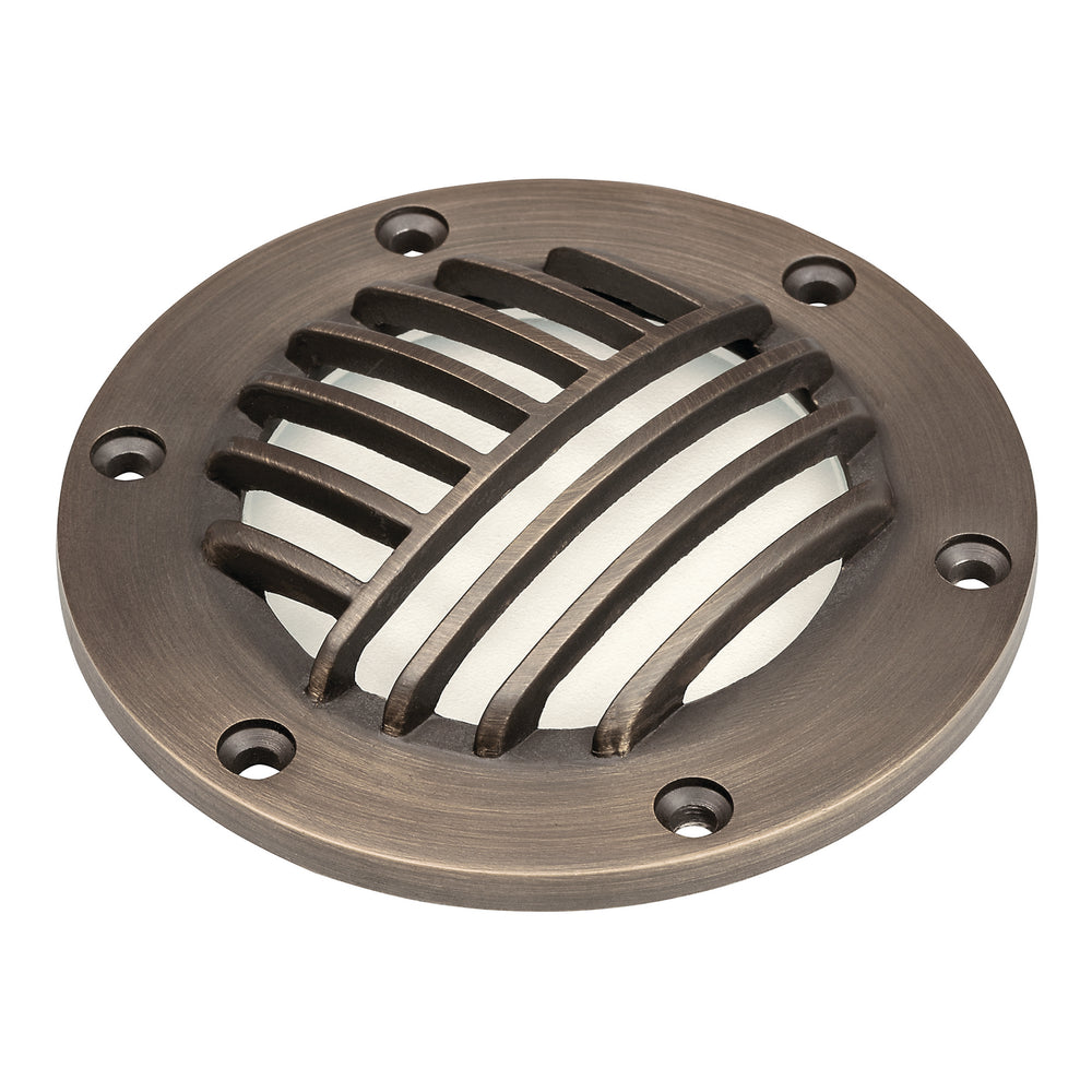 Kichler Canada - Rock Guard with Clear Glass - Centennial Brass- Union Lighting Luminaires Decor