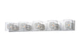 ET2 - Five Light Bath Vanity - Gem - Polished Chrome- Union Lighting Luminaires Decor