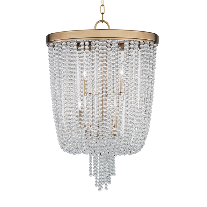Hudson Valley Canada - Six Light Chandelier - Royalton - Aged Brass- Union Lighting Luminaires Decor