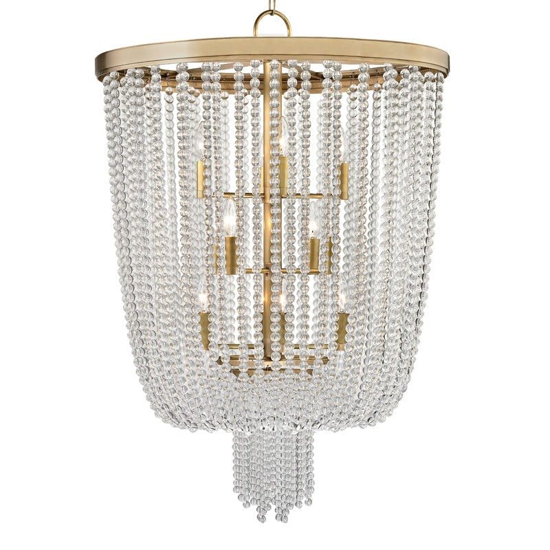 Hudson Valley Canada - 12 Light Chandelier - Royalton - Aged Brass- Union Lighting Luminaires Decor