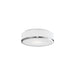 Kuzco Canada - Two Light Flush Mount - Charlie - Brushed Nickel- Union Lighting Luminaires Decor