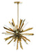Arteriors - Eight Light Chandelier - Waldorf - Antique Brass- Union Lighting Luminaires Decor