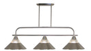 Z-Lite Canada - Three Light Billiard - Annora - Brushed Nickel- Union Lighting Luminaires Decor