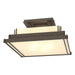 Hubbardton Forge - Four Light Semi-Flush Mount - Steppe - Coastal Dark Smoke- Union Lighting Luminaires Decor