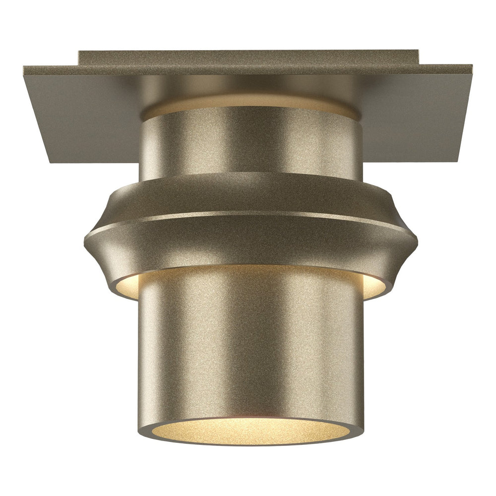 Hubbardton Forge - One Light Semi-Flush Mount - Twilight - Soft Gold- Union Lighting Luminaires Decor