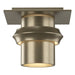Hubbardton Forge - One Light Semi-Flush Mount - Twilight - Soft Gold- Union Lighting Luminaires Decor