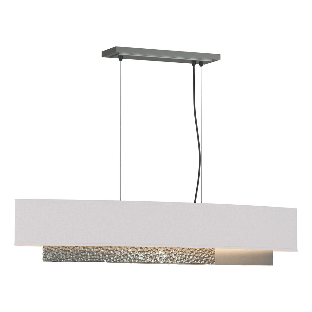 Hubbardton Forge - Four Light Pendant - Oceanus - Vintage Platinum- Union Lighting Luminaires Decor