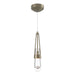 Hubbardton Forge - One Light Mini Pendant - Link - Soft Gold- Union Lighting Luminaires Decor