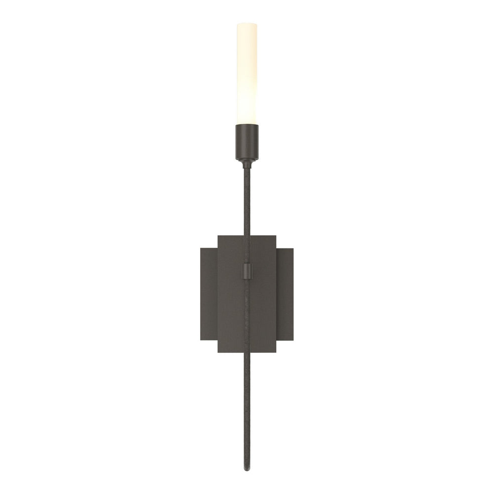 Hubbardton Forge - One Light Wall Sconce - Lisse - Dark Smoke- Union Lighting Luminaires Decor