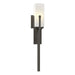 Hubbardton Forge - One Light Wall Sconce - Mediki - Dark Smoke- Union Lighting Luminaires Decor