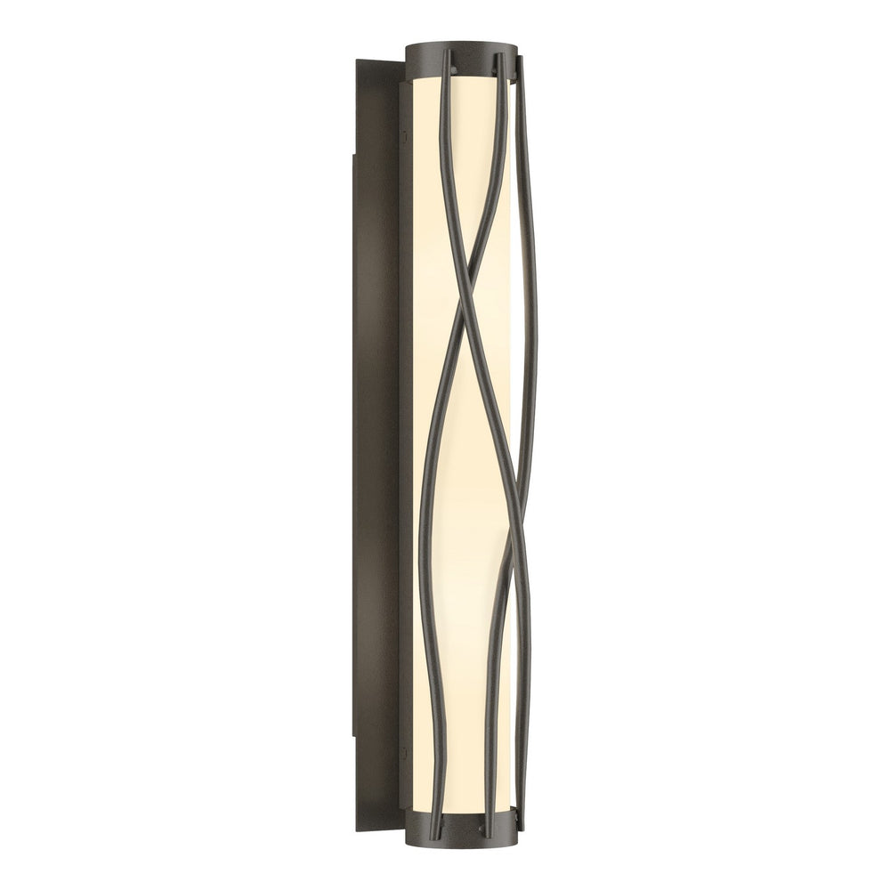 Hubbardton Forge - Four Light Wall Sconce - Twine - Dark Smoke- Union Lighting Luminaires Decor