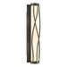 Hubbardton Forge - Four Light Wall Sconce - Twine - Dark Smoke- Union Lighting Luminaires Decor